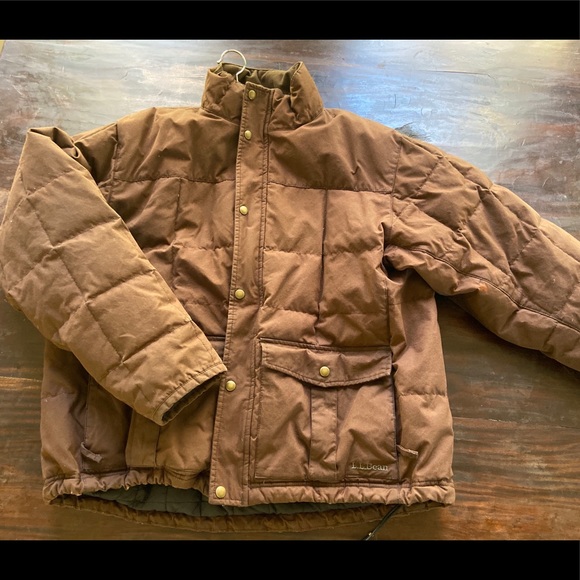 ll bean waxed jacket
